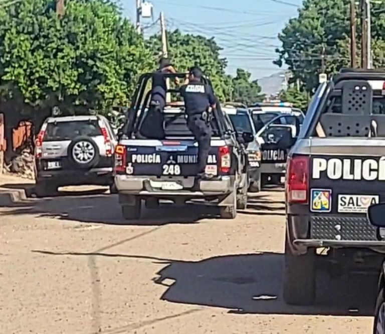 En el lugar estuvo presente un fuerte operativo de seguridad