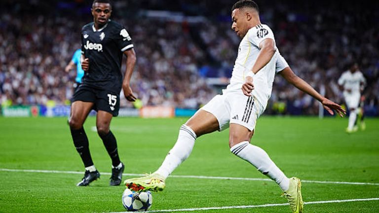 Mbappé generó oportunidades de gol en la primera mitad