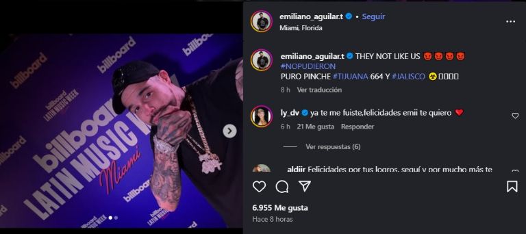 Publicación de Emiliano Aguilar