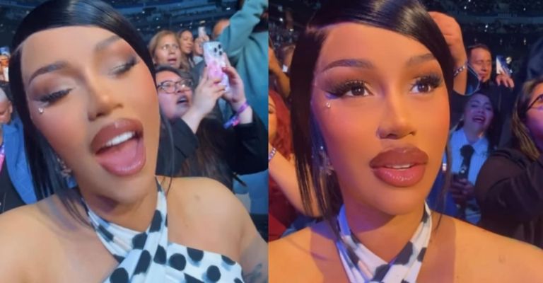 Cardi B sorprende en concierto de Ana Gabriel