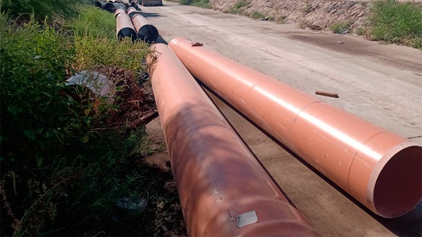 Sonora: Inician obras en Empalme para poner fin a las fugas de drenaje que afectan a la población