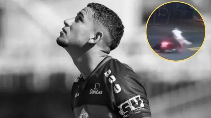 VIDEO: Futbolista de 20 años pierde la vida tras chocar contra una vaca en carretera de Brasil