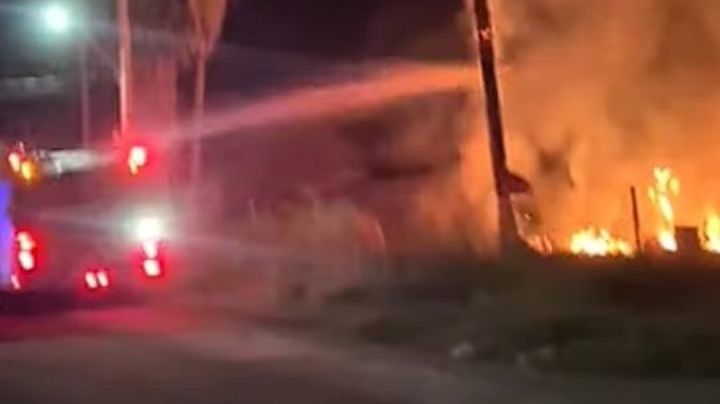 A tempranas horas, se reporta voraz INCENDIO en vivienda de Cajeme: Bomberos se movilizan