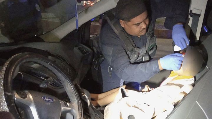 Menor de cuatro años recibe atención inmediata de policías tras sufrir lesión grave en Hermosillo