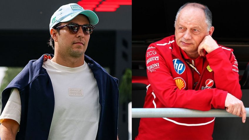 Fred Vasseur confirma a 'Checo' Pérez corriendo con Ferrari; el mexicano ya entrenó con la escudería
