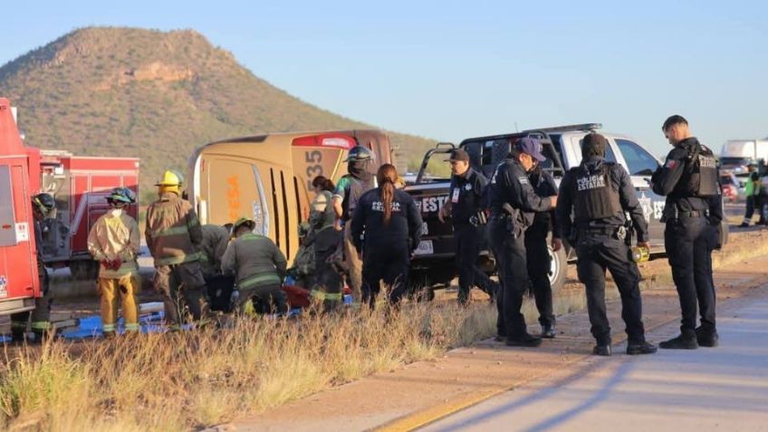 FGJES imputa a choferes de Tufesa tras camionazo en la carretera Guaymas-Hermosillo