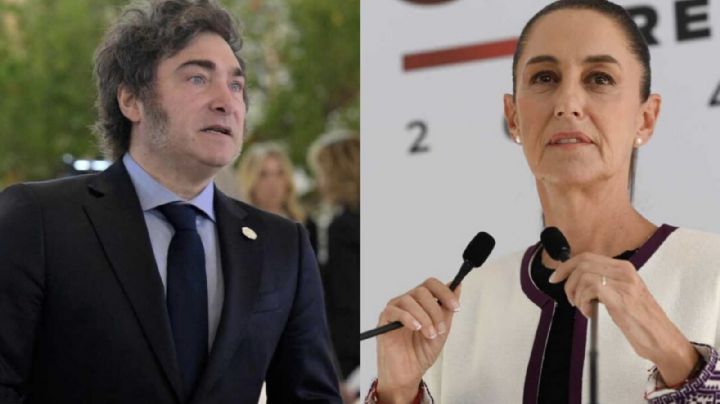 Sheinbaum es cuestionada sobre el triunfo electoral de Javier Milei en Argentina: Esto dijo