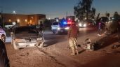 Foto ilustrativa de la nota titulada: Joven motociclista resulta lesionado tras choque en Ciudad Obregón; auto le cerró el paso