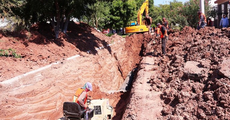 El alcalde de Cajeme destaca inversión récord en rehabilitación de red hidrosanitaria