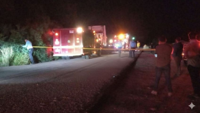 Tragedia en Sonora: Tráiler choca contra auto familiar en Cajeme; confirman una mujer muerta
