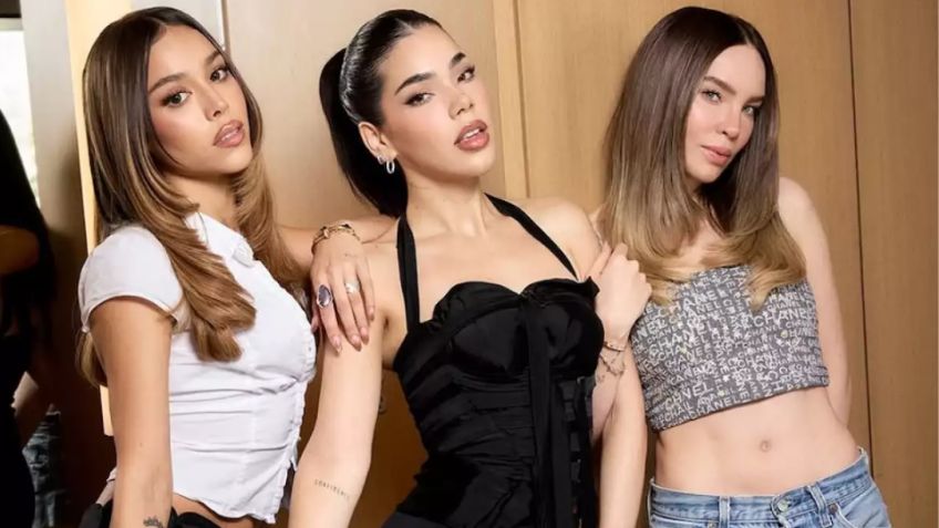 Belinda, Kenia Os y Danna Paola confirman colaboración: ¿Cuándo saldrá el tema de la 'Trinidad del pop mexicano'?