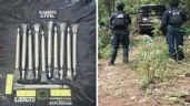 Foto ilustrativa de la nota titulada: Desmantelan narcocampamento del CJNG en Michoacán; encontraron explosivos para drones