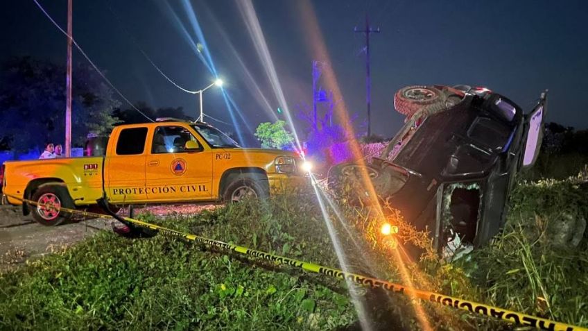 Accidente automovilístico deja a mujer muerta en Navolato; iba a festejar su cumpleaños