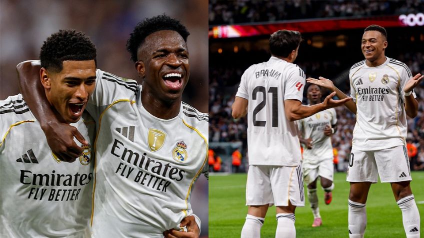 Vinicus anota doblete en la victoria del Real Madrid sobre el Villarreal; Mbappé salió lesionado