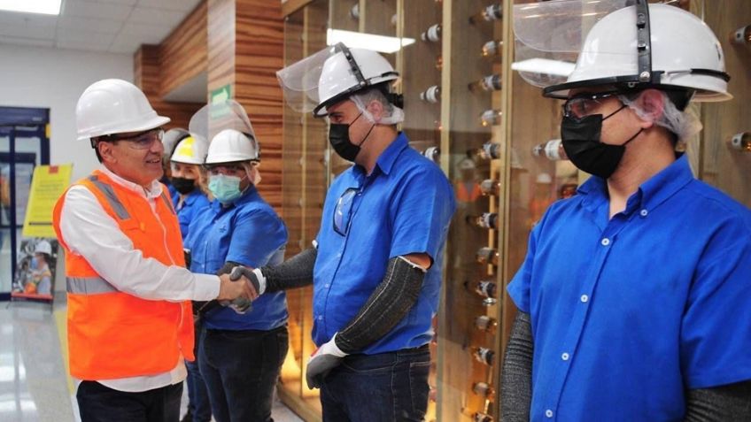 Alfonso Durazo logra inversión de 700 mdp en planta de Masterlock en Nogales