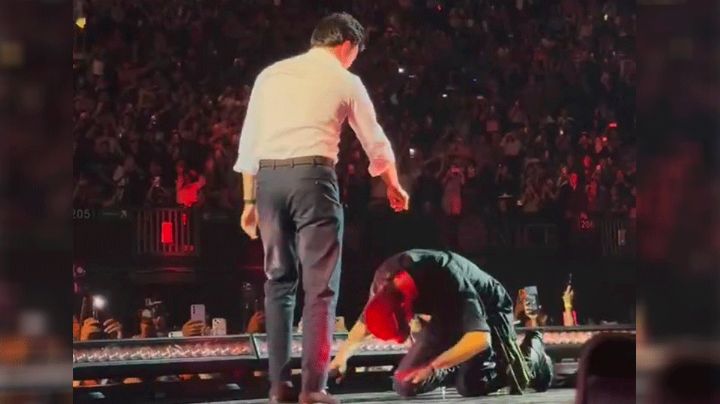 (VIDEO) Concierto de Enrique Iglesias en Guadalajara deja boquiabierto a 'Checo Pérez'