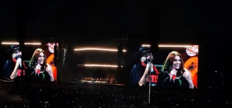 Yuridia experimentó un momento emotivo 