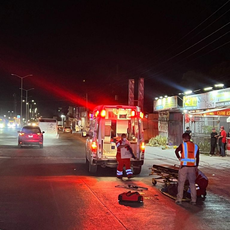 Un adulto mayor en Navojoa fue arrollado en un terrible accidente en Navojoa