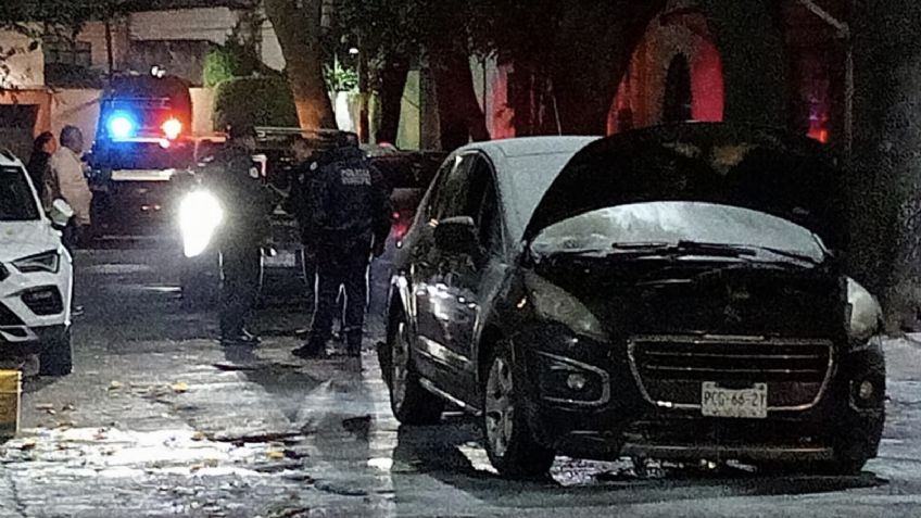 Caos en Azcapotzalco: Persecución, balacera y vehículo incendiado movilizan a autoridades