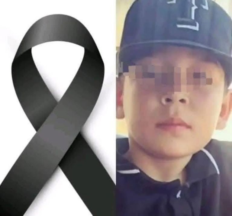 Uno de los menores víctimas de los hechos 