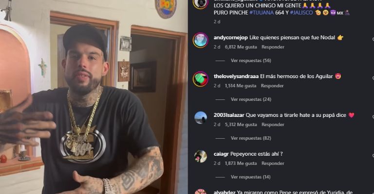 Emiliano Aguilar amenaza a Pepe Aguilar. Ángela y Christian Nodal tras sacarlo de los Billboards