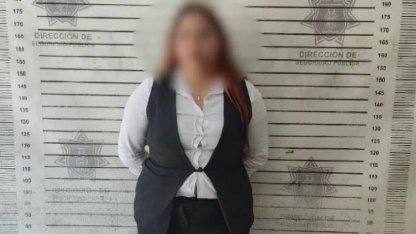 Detienen a Marisa por golpear a su pareja en una plaza comercial de Saltillo, Coahuila