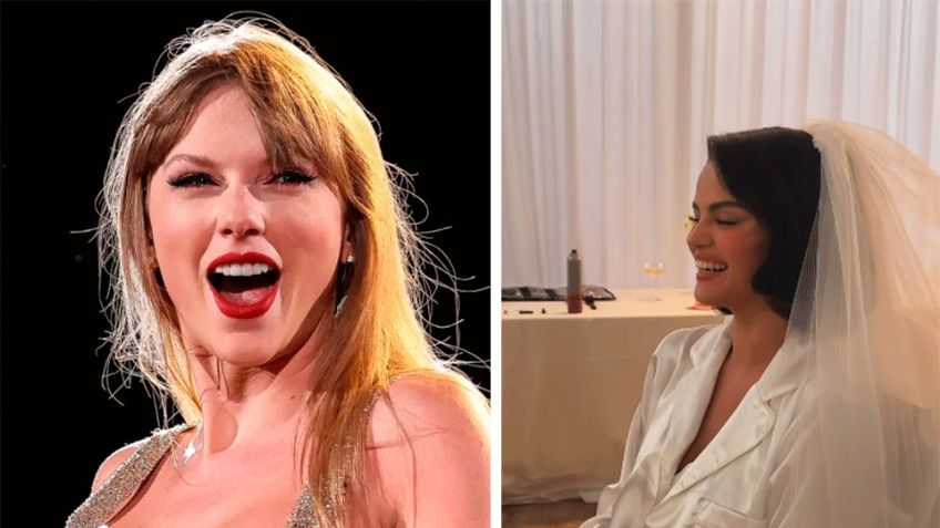 FOTOS muestran a Selena Gomez y Taylor Swift celebrando el enlace con Benny Blanco