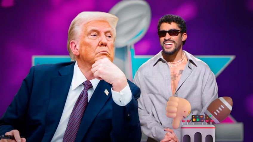 "No sé quién es": Trump dice que Bad Bunny "es desconocido" y critica su participación en el Super Bowl