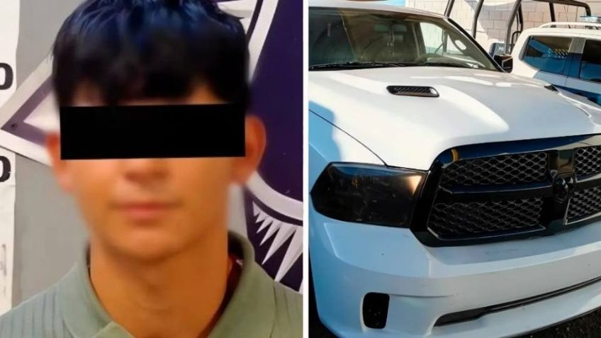 Joven de 24 años conducía una camioneta con reporte de robo; fue detenido en Nogales