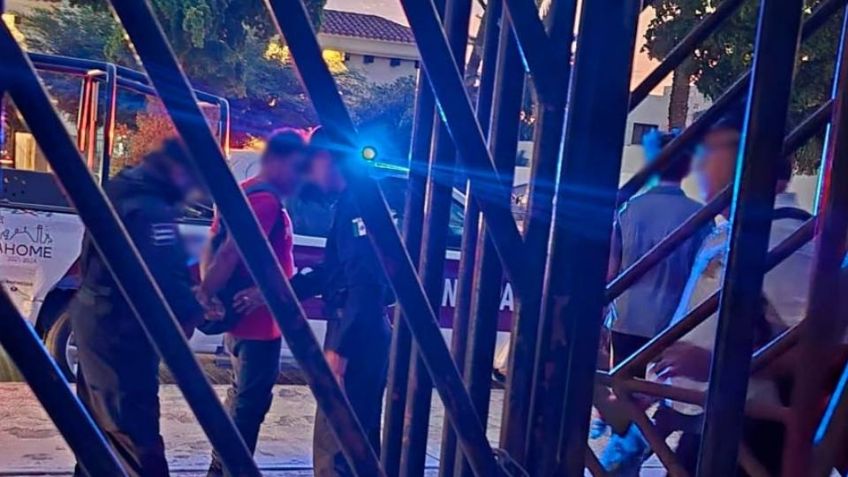 Lo detienen por tocarse indebidamente frente a grupo mujeres en parque de Los Mochis