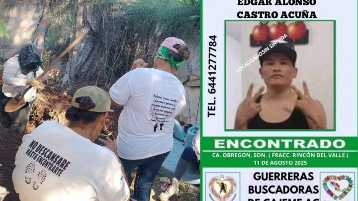 Encuentran el cuerpo de Edgar Alonso en el traspatio de una vivienda en Ciudad Obregón; tenía 2 años desaparecido