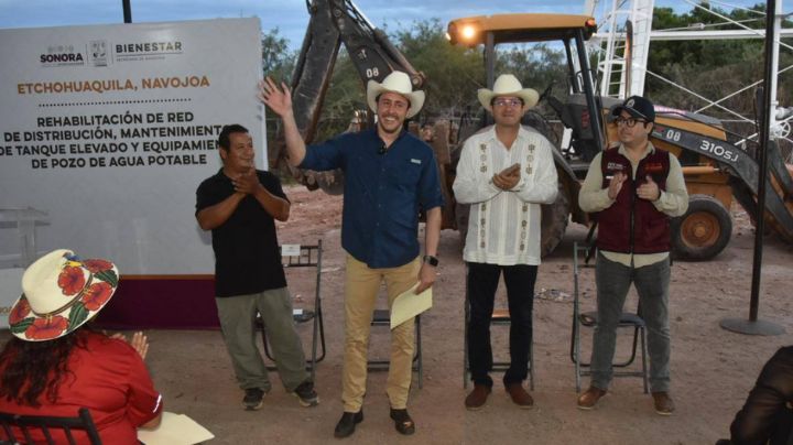 Navojoa: Comunidad de Etchohuaquila contará con mejor abastecimiento de agua potable
