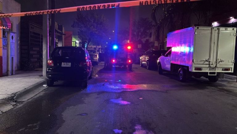 Autoridades investigan homicidio en Apodaca, Nuevo León. Foto: Facebook