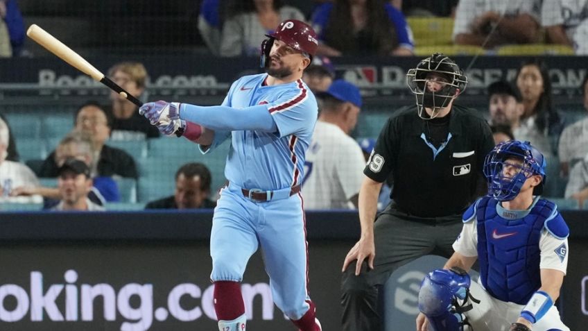 Serie Divisional: Kyle Schwarber explota su madero y Phillies se niega a morir ante Dodgers