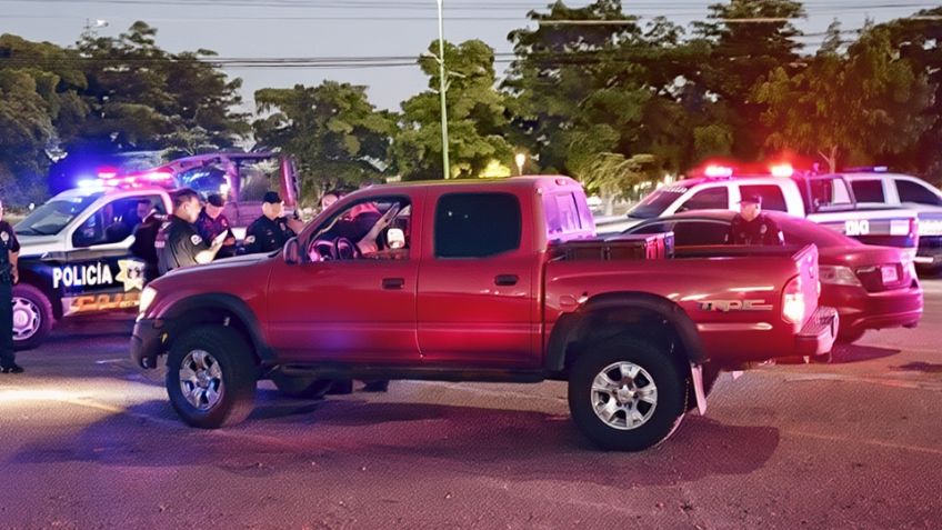 Disparan contra pick up en San José de Bácum; conductor logró huir hacia Ciudad Obregón