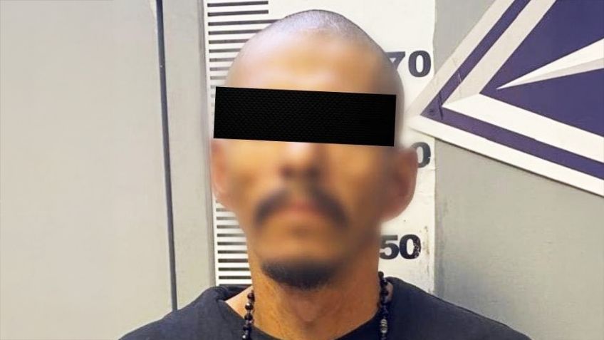 Arrestan a sujeto por amenazar a su familia con machete en Nogales; se atrincheró en casa