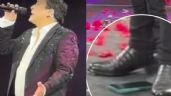 Foto ilustrativa de la nota titulada: Critican a Julión Álvarez por pisar celular lanzado de un fan durante concierto en CDMX: ¿Aplicó la de Bad Bunny?