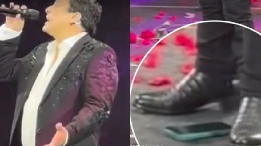 Critican a Julión Álvarez por pisar celular lanzado de un fan durante concierto en CDMX: ¿Aplicó la de Bad Bunny?