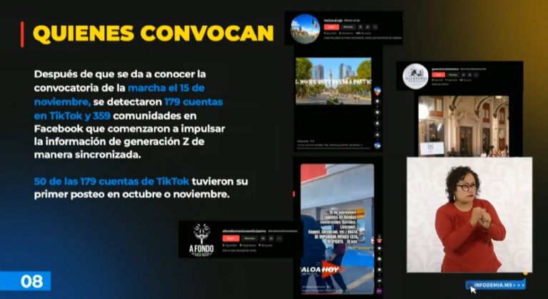 Sheinbaum se lanza contra Marcha de la Generación Z. Foto: Facebook