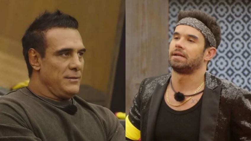 Eleazar Gómez estalla en contra de Alberto del Río y lo amenaza tras nominación en 'La Granja VIP'