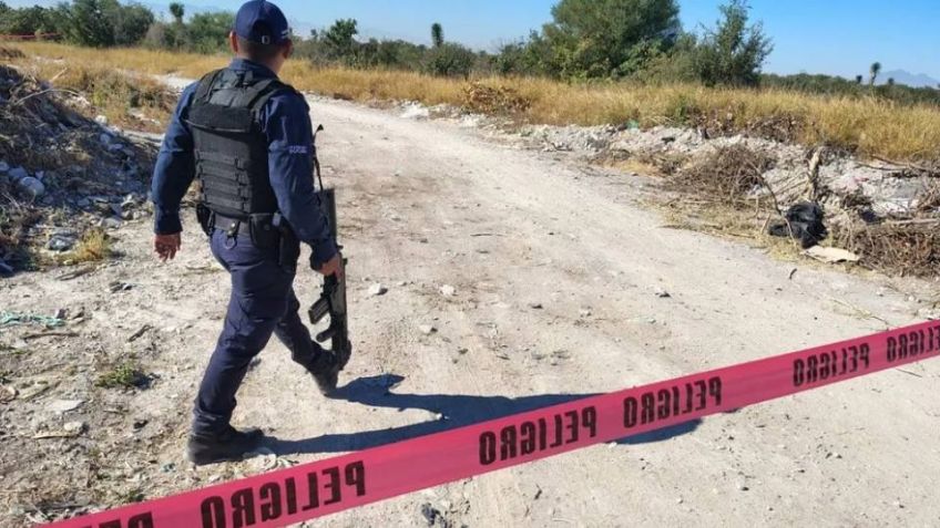 Hallan cuerpo de joven en Pesquería, Nuevo León; tenía signos violencia y estaba maniatado