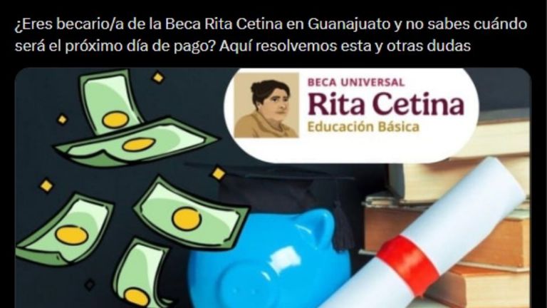 La Beca Rita Cetina 2025 de será de mil 900 pesos para estudiantes nuevo ingreso de secundaria 