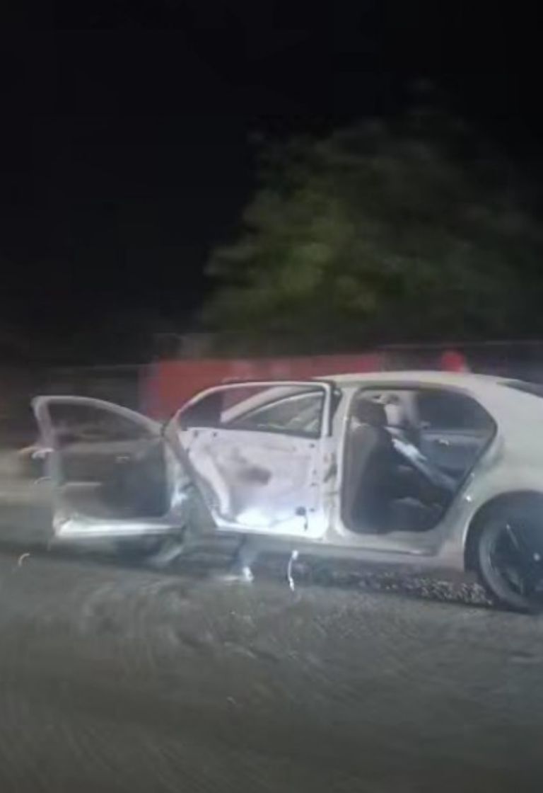 Se registra aparatoso accidente en el bulevar Quiroga de Hermosillo