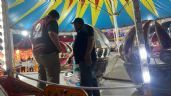Foto ilustrativa de la nota titulada: VIDEO: Juego mecánico se descarrila en feria de Yucatán; Protección Civil lo suspende
