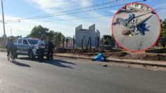Fatal accidente en Navojoa: Motociclista pierde la vida y termina a un costado de un panteón