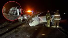 Dos personas muertas y cinco lesionadas tras fuerte choque en carretera de Ahome, Sinaloa