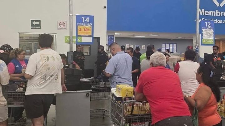 En pleno Buen Fin 2025, hombres armados irrumpen en Sam's Club y ejecutan violento atraco