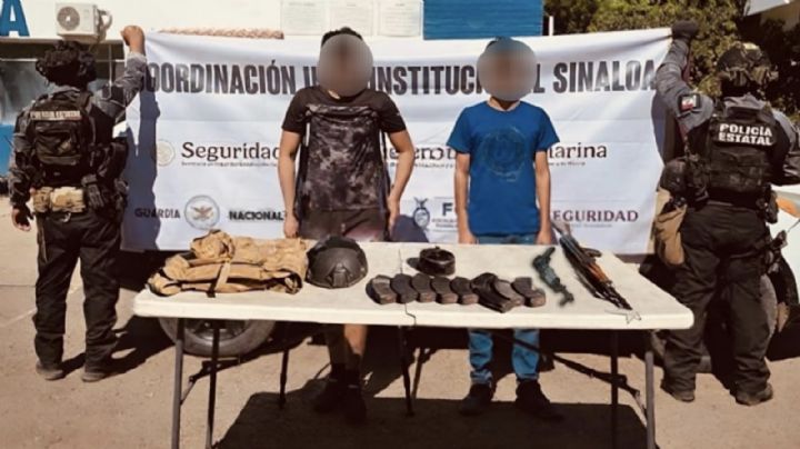 Golpe al crimen en Culiacán: Autoridades detienen a dos presuntos generadores de violencia