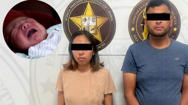 Madre da tremenda golpiza a su bebé de 10 meses en Guaymas: Es vinculada a proceso con su pareja; él grabó los hechos