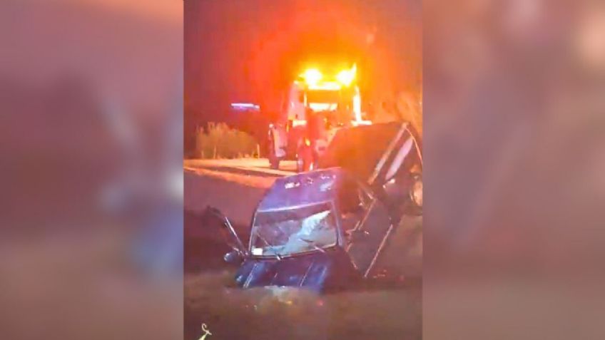 FUERTE accidente en Sonora: Camioneta 'aparece' dentro de canal; el conductor no ha sido localizado
